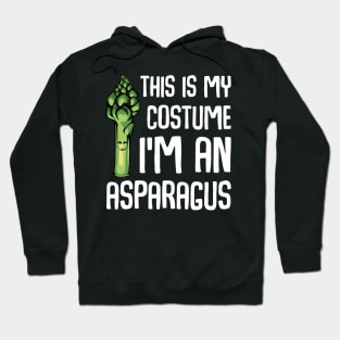 Asparagus - This Is My Costume I'm An Asparagus - Funny Saying Hoodie